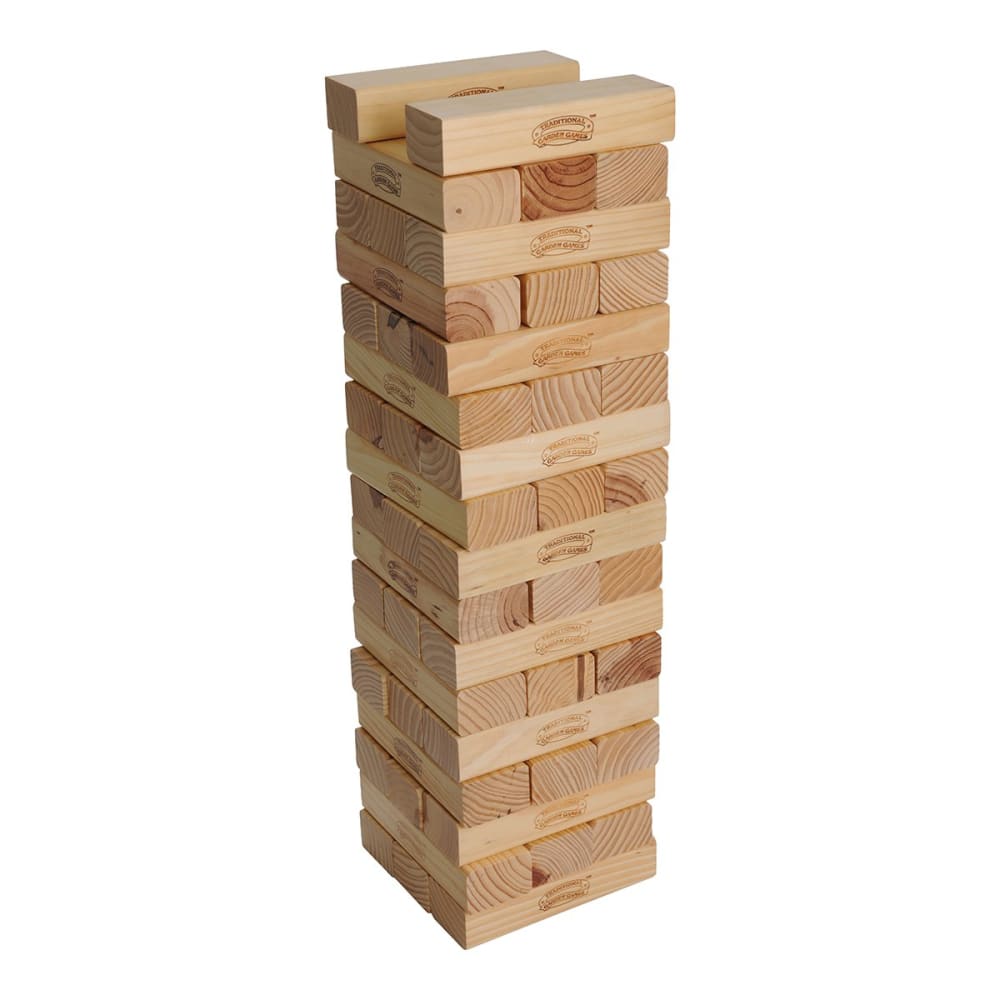 Garden Wooden Tumbling Tower